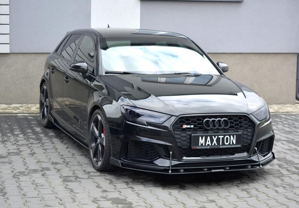 Voorlip spoiler sideskirt diffuser Audi Rs3 Sportback 16-20, Ophalen of Verzenden