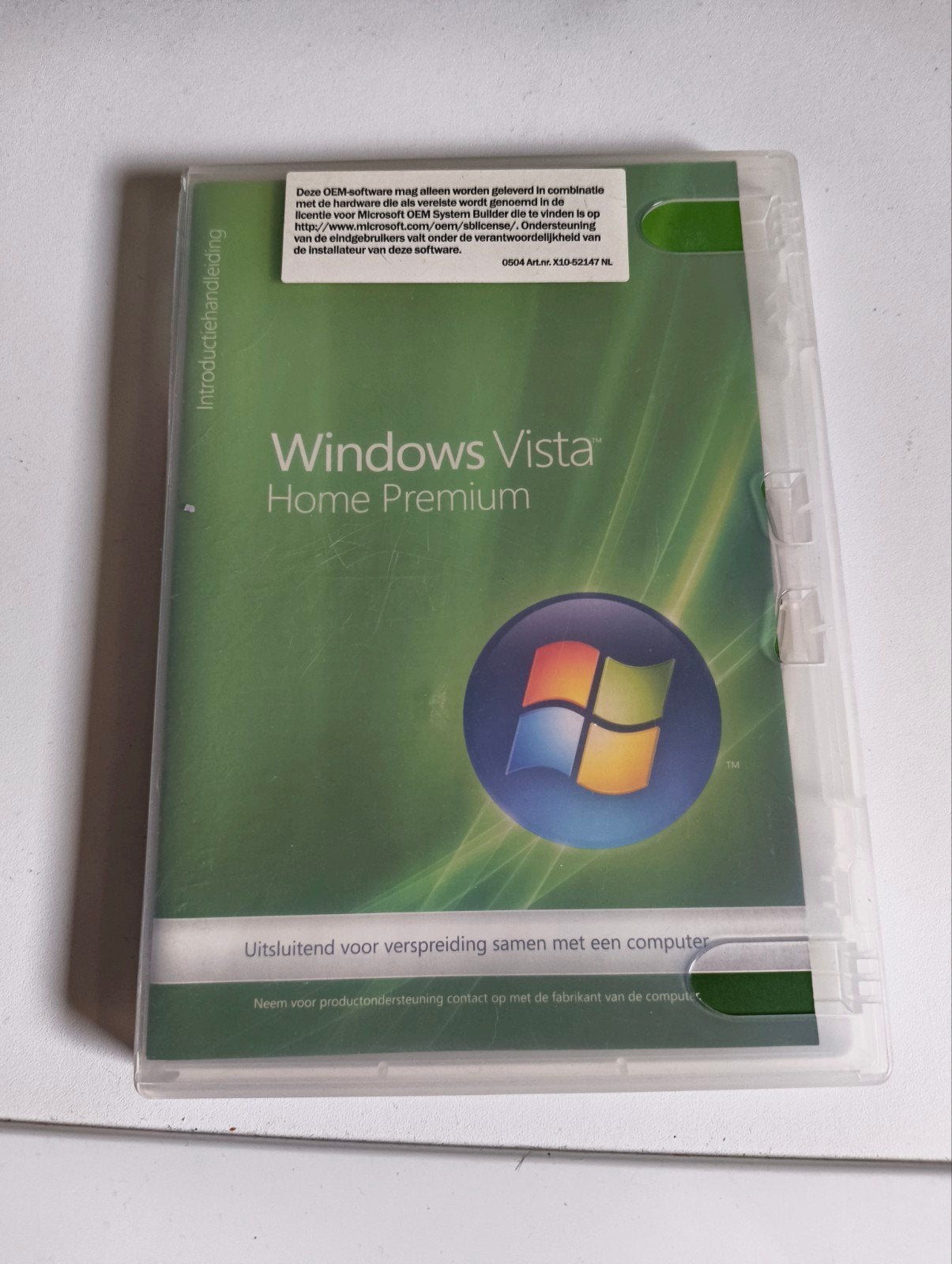 Windows Vista Home Premium (met kleine krasjes), Computers en Software, Ophalen of Verzenden, Gebruikt, Windows
