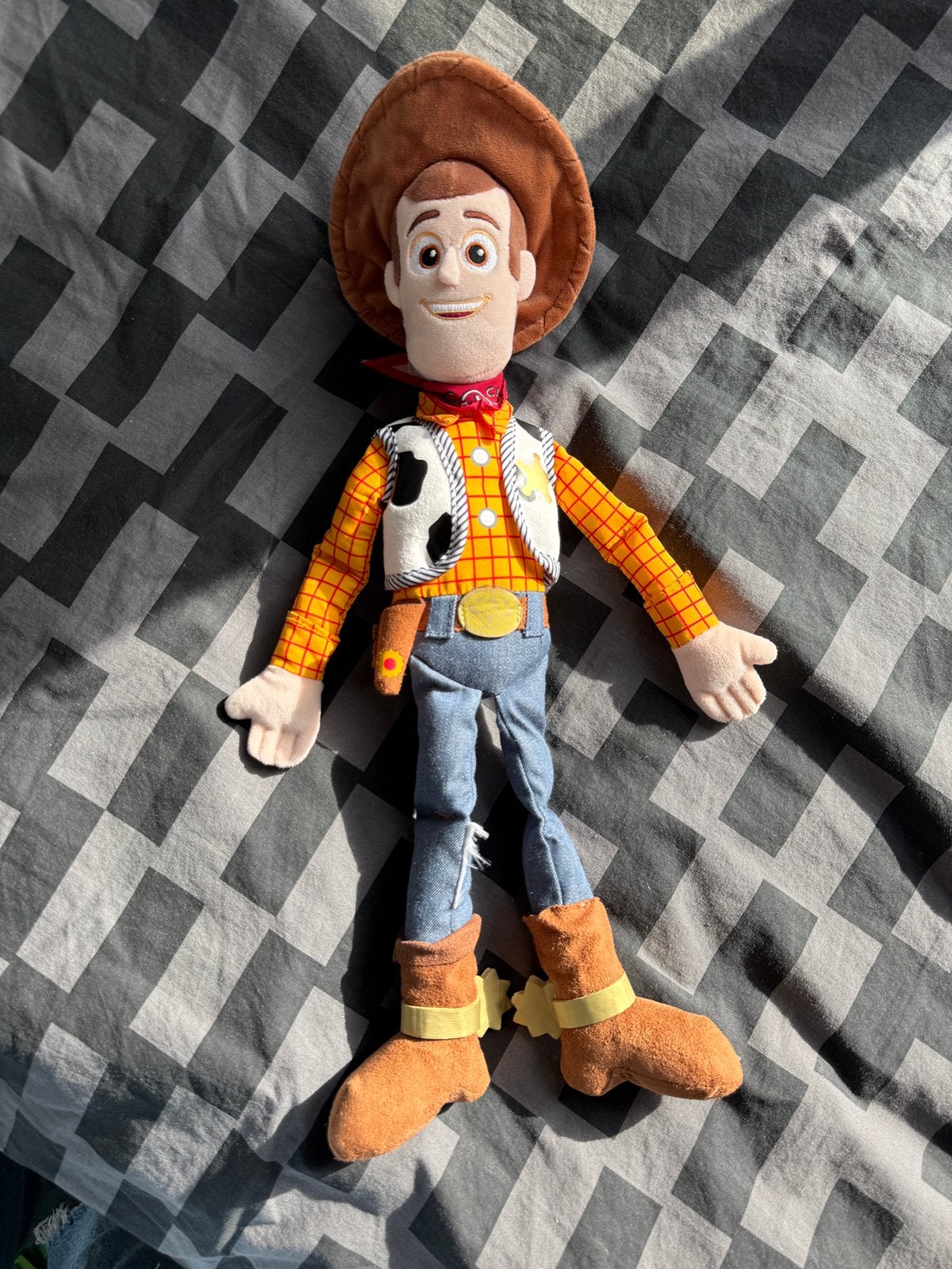 Originele disney woody pluche, Ophalen of Verzenden, Zo goed als nieuw