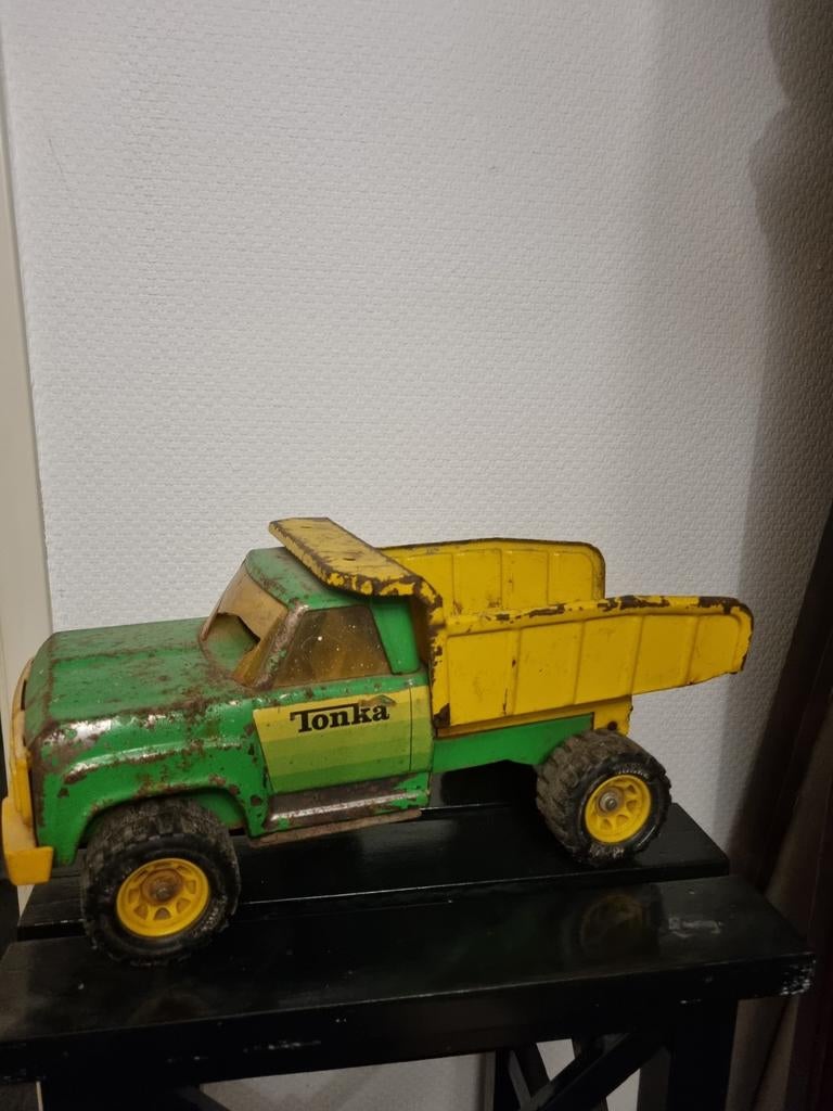 Oude tonka kiepauto, Ophalen of Verzenden, Gebruikt, Auto, Overige merken