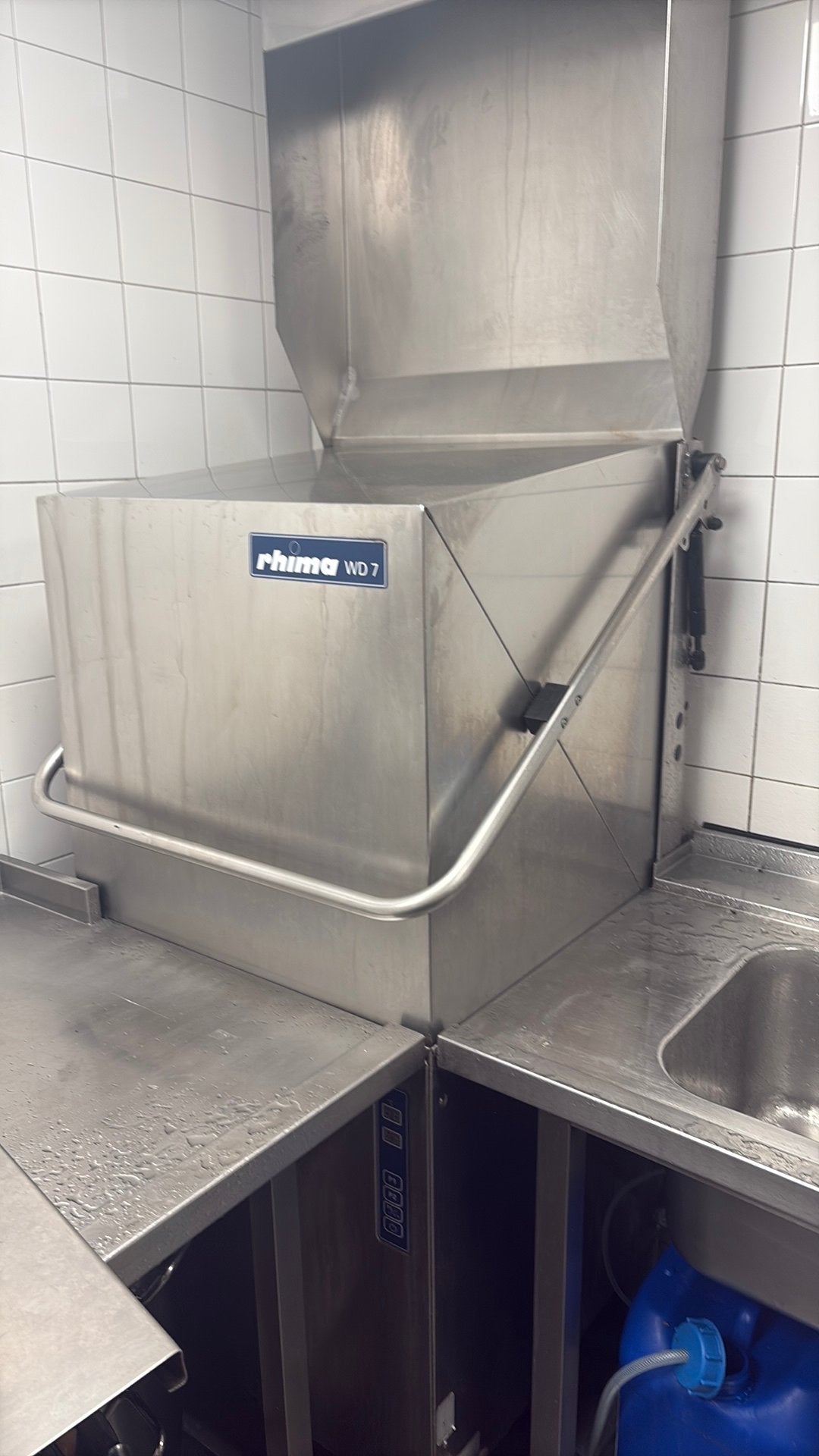 Rhima Horeca afwasmachine, Ophalen, 60 cm of meer