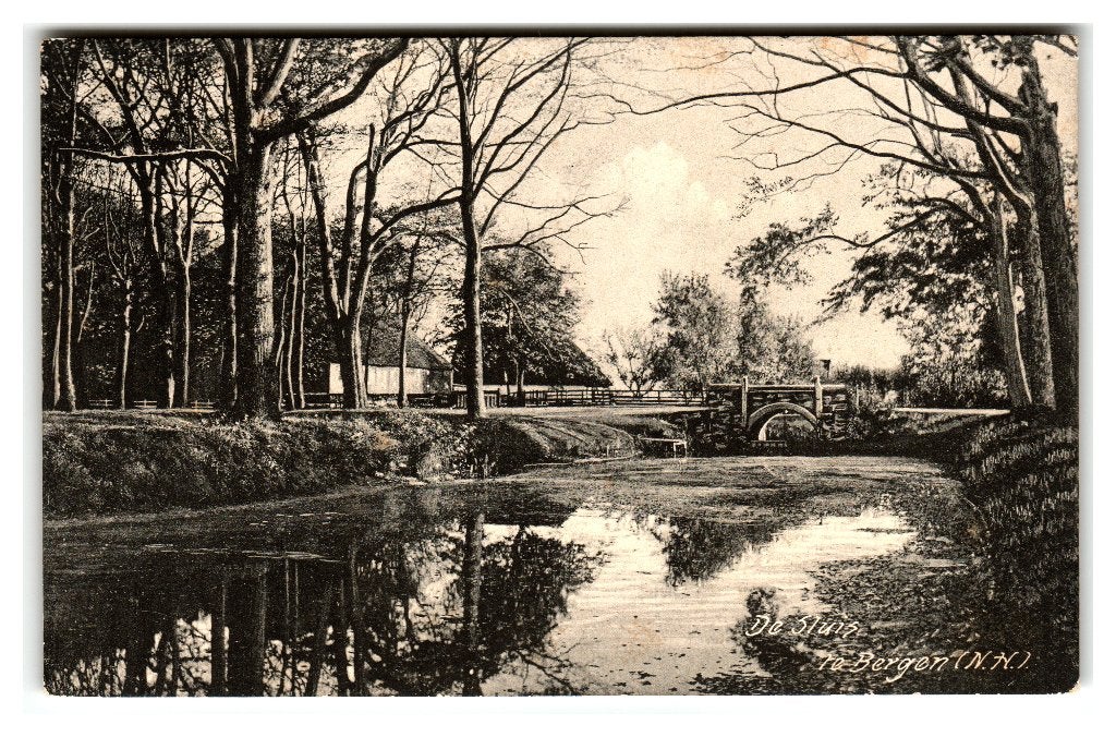 Bergen, De Sluis, Verzenden, Voor 1920, Ongelopen, Noord-Holland