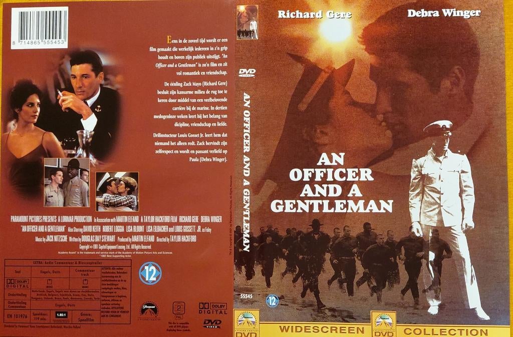 An Officer and a Gentleman (Richard Gere), Vanaf 12 jaar, Ophalen of Verzenden, Gebruikt, Drama