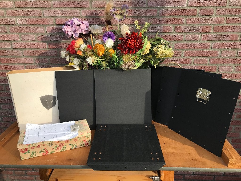 Opberg box op wieltjes - zwart, Ophalen of Verzenden, Nieuw