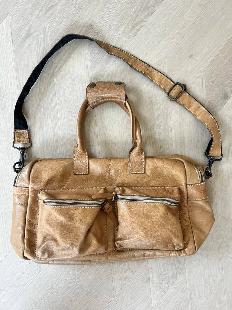 Cowboysbag, Ophalen of Verzenden, Zo goed als nieuw, Beige
