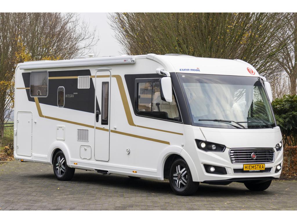 Eura Mobil Integra 760 QB EU6 AUTOMAAT 2019 19dkm, Standaard zit, Fiat, Vloeistofverwarming, Bedrijf