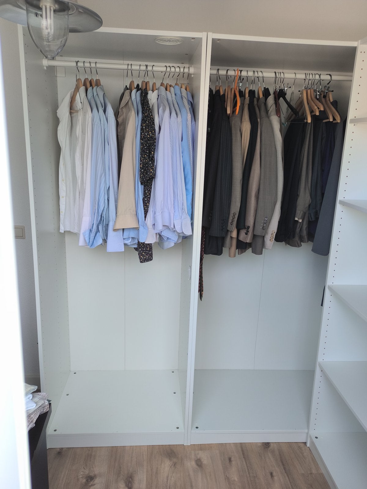 Pax kasten in verschillende breedtes, 201 hoog, Huis en Inrichting, Kasten | Kledingkasten, Ophalen, Gebruikt, Met plank(en), 200 cm of meer