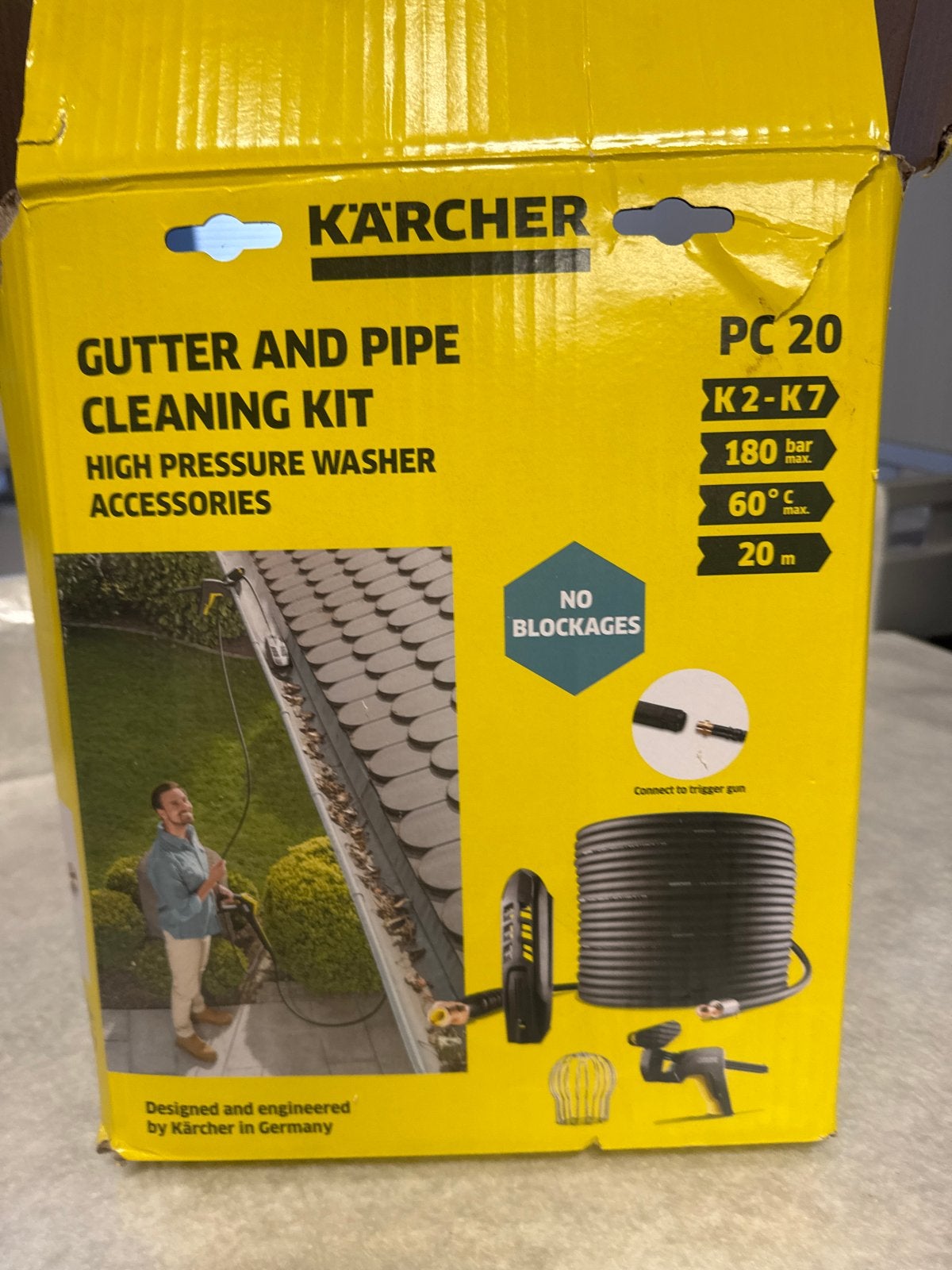 Kärcher Goot- en Pijpreinigingsset PC 20, Ophalen, Zo goed als nieuw, Overige typen