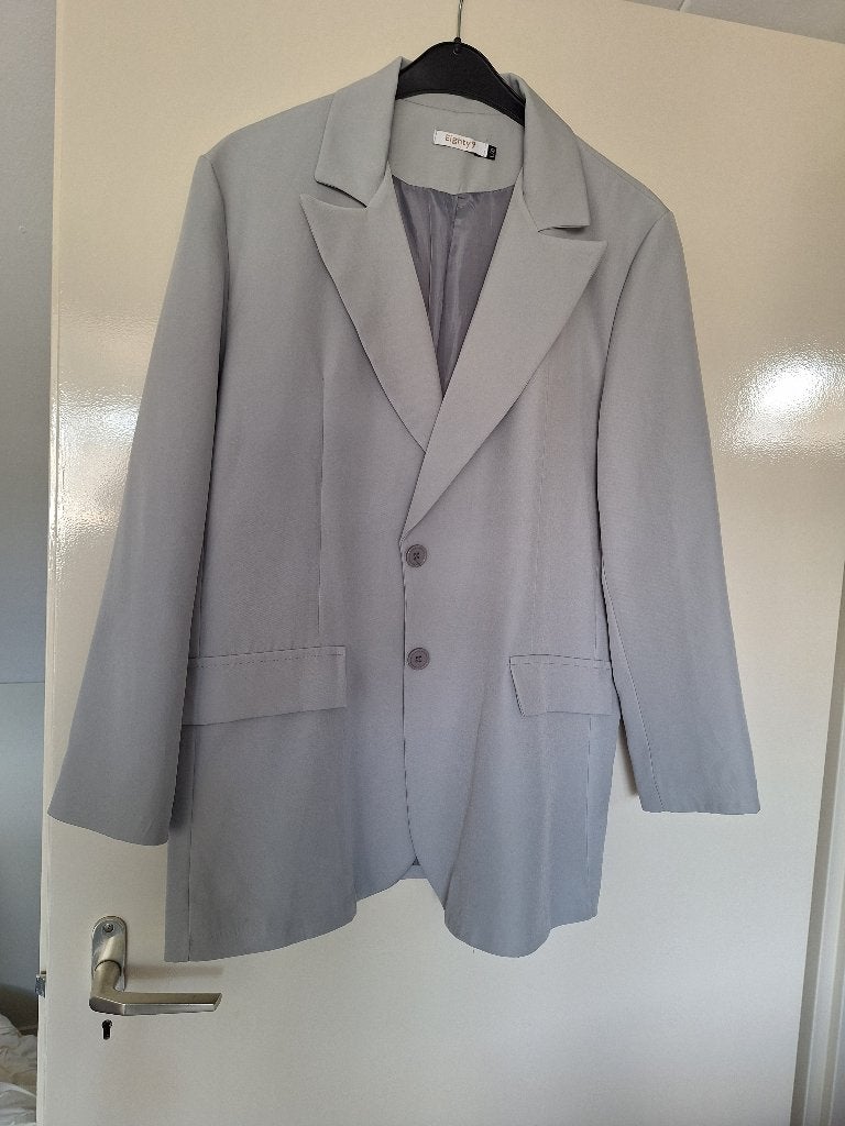 Colbertjasje licht grijs Eighty9 mt L/XL, Kleding | Dames, Maat 46/48 (XL) of groter, Ophalen of Verzenden, Zo goed als nieuw