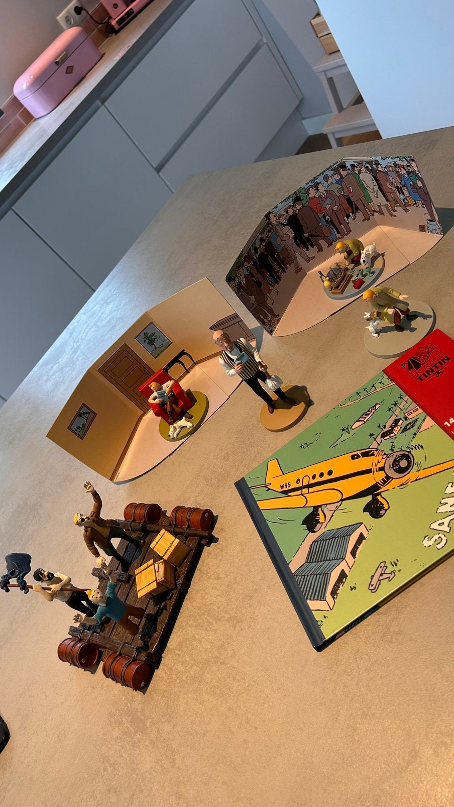 Kuifje verzameling partij Tintin Moulinsart Tintinimaginatio, Verzamelen, Ophalen of Verzenden, Kuifje, Beeldje of Figuurtje