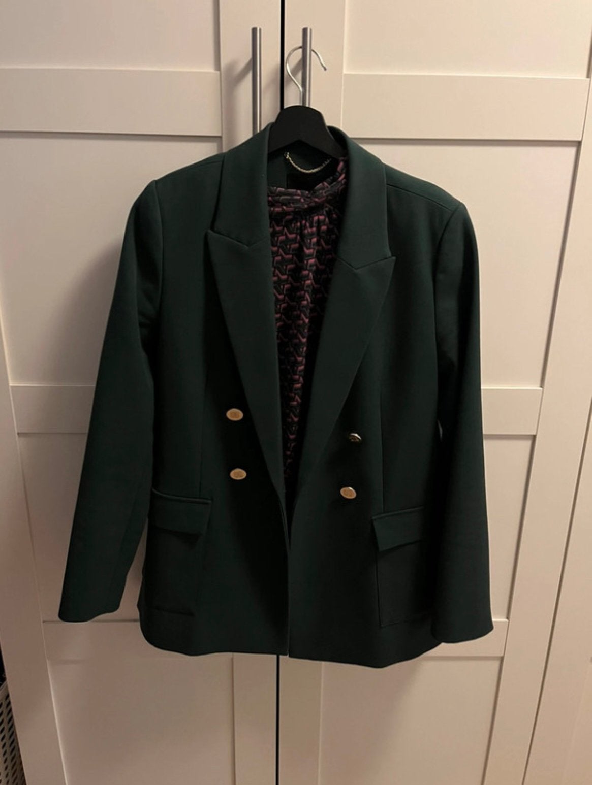 Nikkie blazer + mesh top maat M, Ophalen of Verzenden, Zo goed als nieuw, Zwart