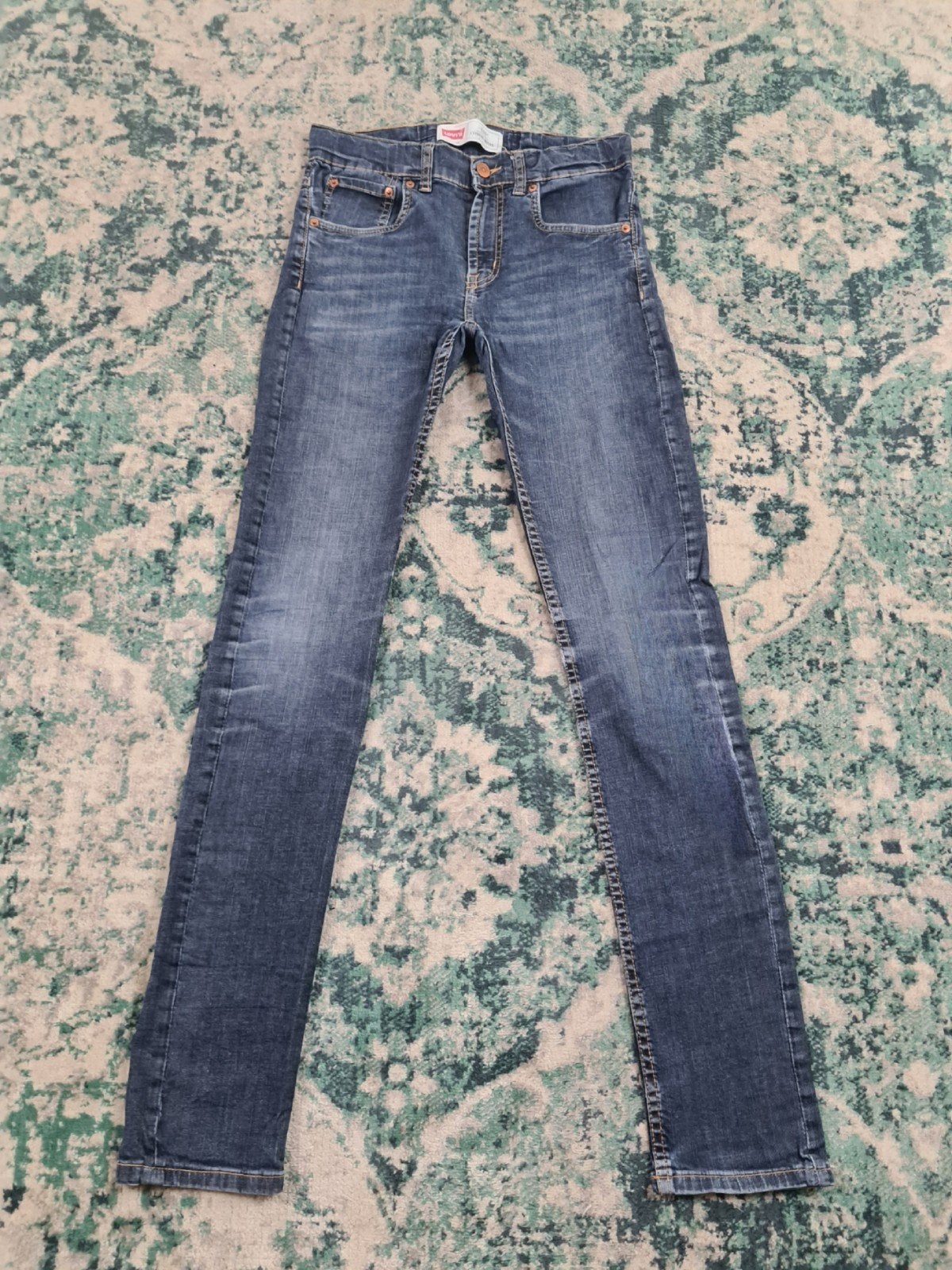 Levi’s 519 extreme skinny W26 L32 Tulsi2632 Kindmaat 16 Jaar, Blauw, Ophalen of Verzenden, Zo goed als nieuw, W27 (confectie 34) of kleiner