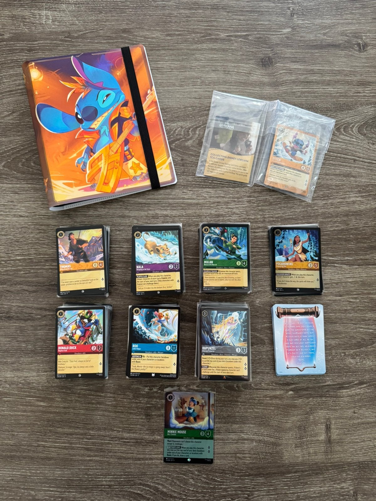Lorcana Bulk “Winterspell” + verzamelmapje met Promokaart., Ophalen of Verzenden, Zo goed als nieuw, Meerdere kaarten, Foil