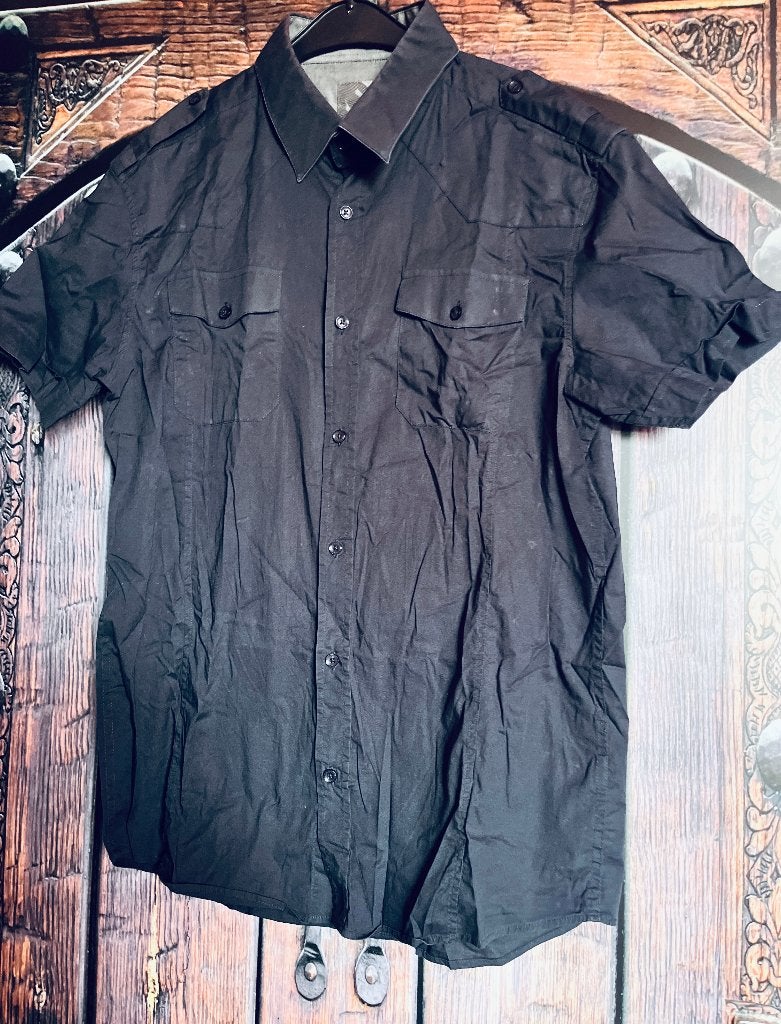 Leuk blauw overhemd met korte mouwen XL nu 14€, Kleding | Heren, Blauw, Ophalen of Verzenden, Zo goed als nieuw, Sutherland