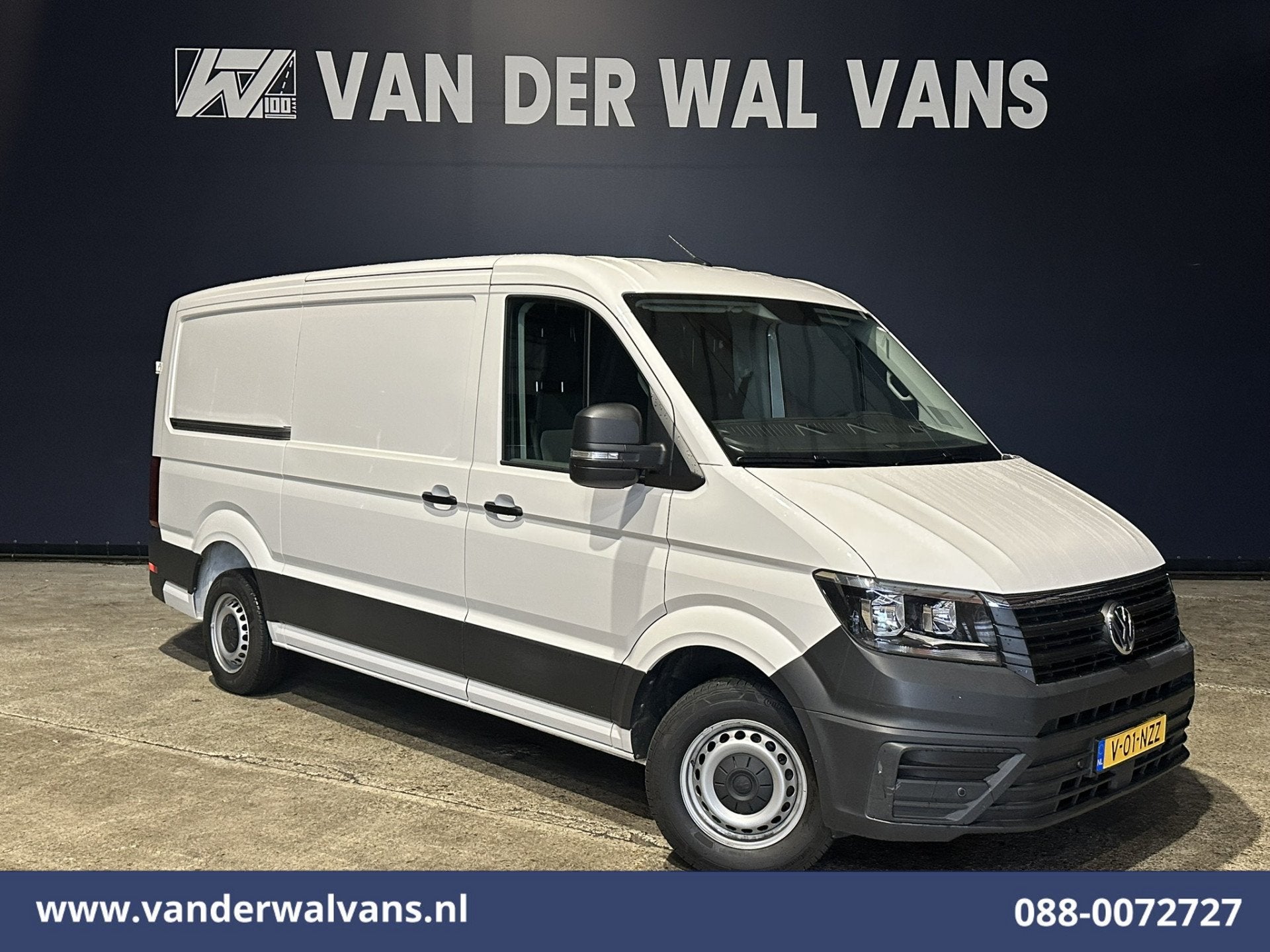 Volkswagen Crafter 2.0 TDI L3H2 L2H1 Euro6 Airco | Parkeerse, Voorwielaandrijving, Electronic Stability Program (ESP), Stof, Gebruikt