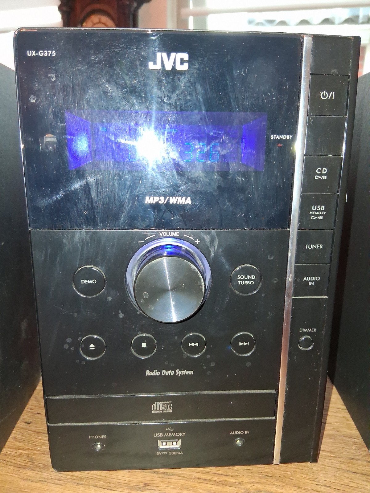 JVC UX-G375 Micro Component System met CD, USB en Radio, Audio, Tv en Foto, Stereo-sets, JVC, Ophalen of Verzenden, Zo goed als nieuw
