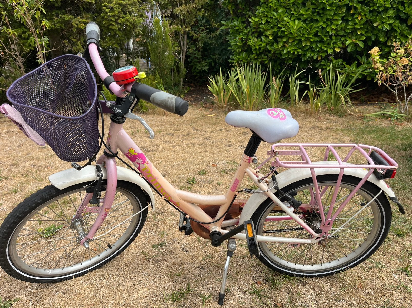 20 inch fiets 6-11 jr, Fietsen en Brommers, Fietsen | Meisjes, Ophalen, Gebruikt, Terugtraprem, 20 inch