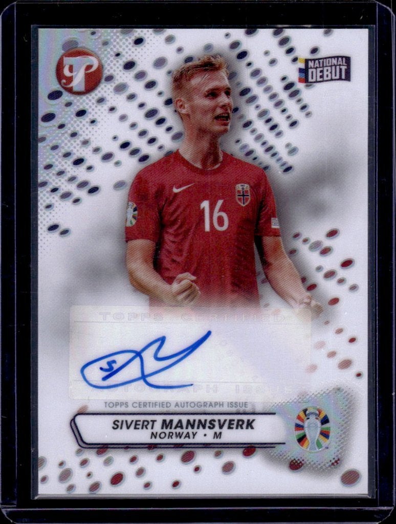 Sivert Mannsverk Topps Pristine Auto Norway RC, Ophalen of Verzenden, Plaatje