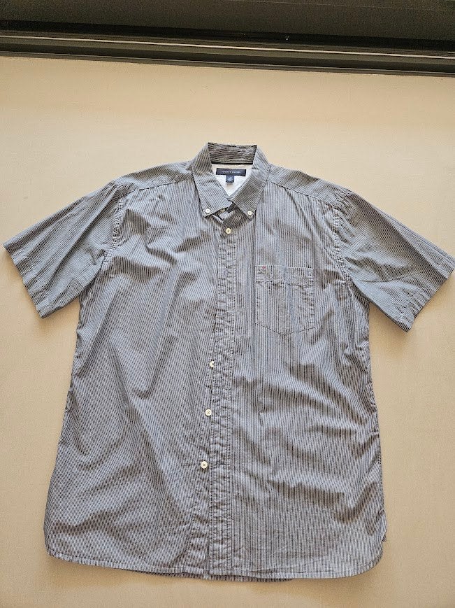 NIEUWE Tommy Hilfiger blauwe heren blouse maat XL € 22, Kleding | Heren, Overhemden, Blauw, Tommy Hilfiger, Nieuw, Ophalen of Verzenden