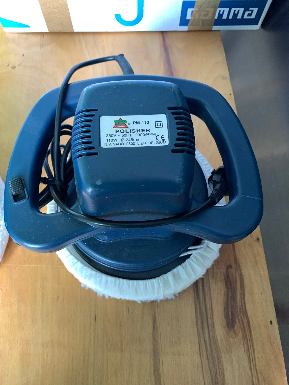 2x Polijstmachine - PM-110 en Kensington, Ophalen