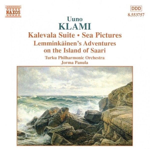 KLAMI Kalevala suite & sea pictures CD PANULA NAXOS ZGAN, Ophalen of Verzenden, Modernisme tot heden, Zo goed als nieuw, Orkest of Ballet