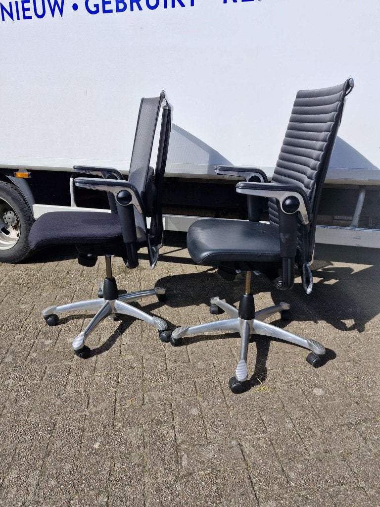 Hag H09 inspiration en excellence bureaustoelen ( 20x ), Blaak 28 Rotterdam, Flokk Netherland, Zwart, Ophalen of Verzenden