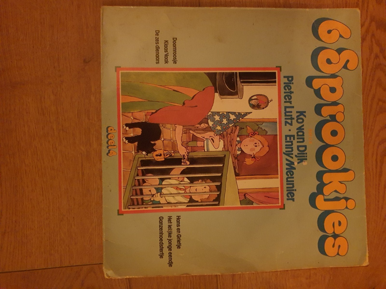 6 Sprookjes deel 4 - Ko van Dijk, Pieter Lutz, Enny Meunier, LP, Gebruikt, Ophalen of Verzenden, 12 inch