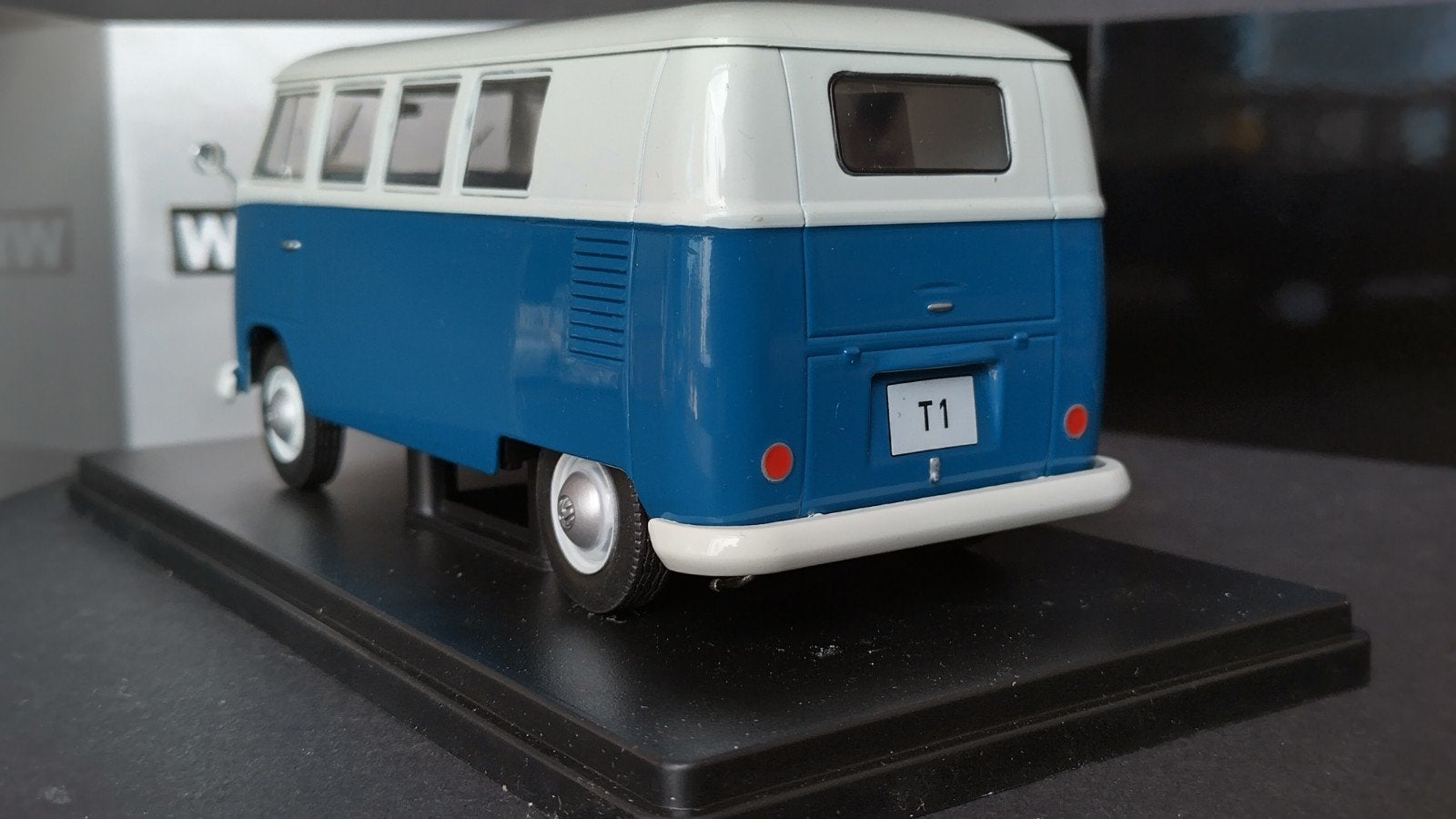 Volkswagen VW Transporter t1 1:24 Whitebox Pol, Overige merken, Auto, ., Nieuw