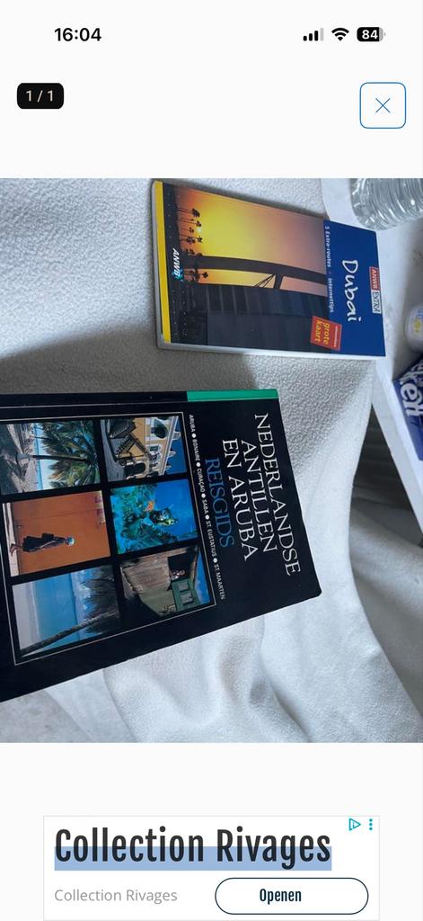 Reisboeken: Dubai en Nederlandse Antillen & Aruba, Gelezen, Europa, Ophalen of Verzenden, Reisgids of -boek