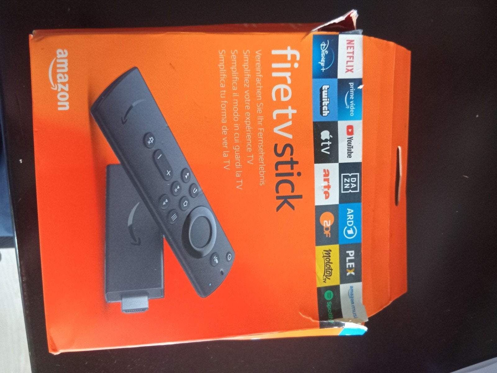 Amazon Fire TV Stick (3e generatie) met Alexa Voice Remote, Audio, Tv en Foto, Ophalen of Verzenden, Zo goed als nieuw, HDMI, Zonder harde schijf