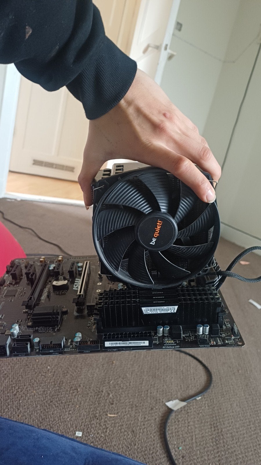 MSI Z270-A PRO moederbord met koeler - voor onderdelen, Computers en Software, Ophalen, Niet werkend
