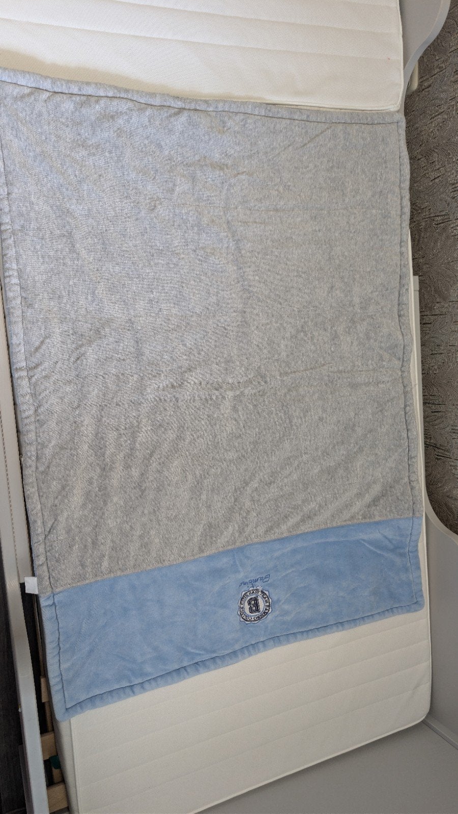 Bambino Baby Deken Grijs/Blauw - Zo goed als nieuw, Ophalen of Verzenden