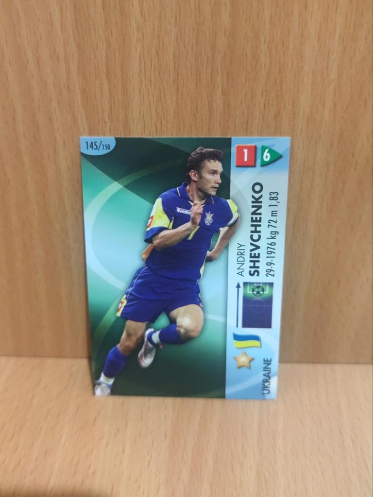 Andriy Shevchenko - Oekraïne - Panini Goaaal! Kaart, Ophalen of Verzenden, Zo goed als nieuw, Buitenlandse clubs, Poster, Plaatje of Sticker