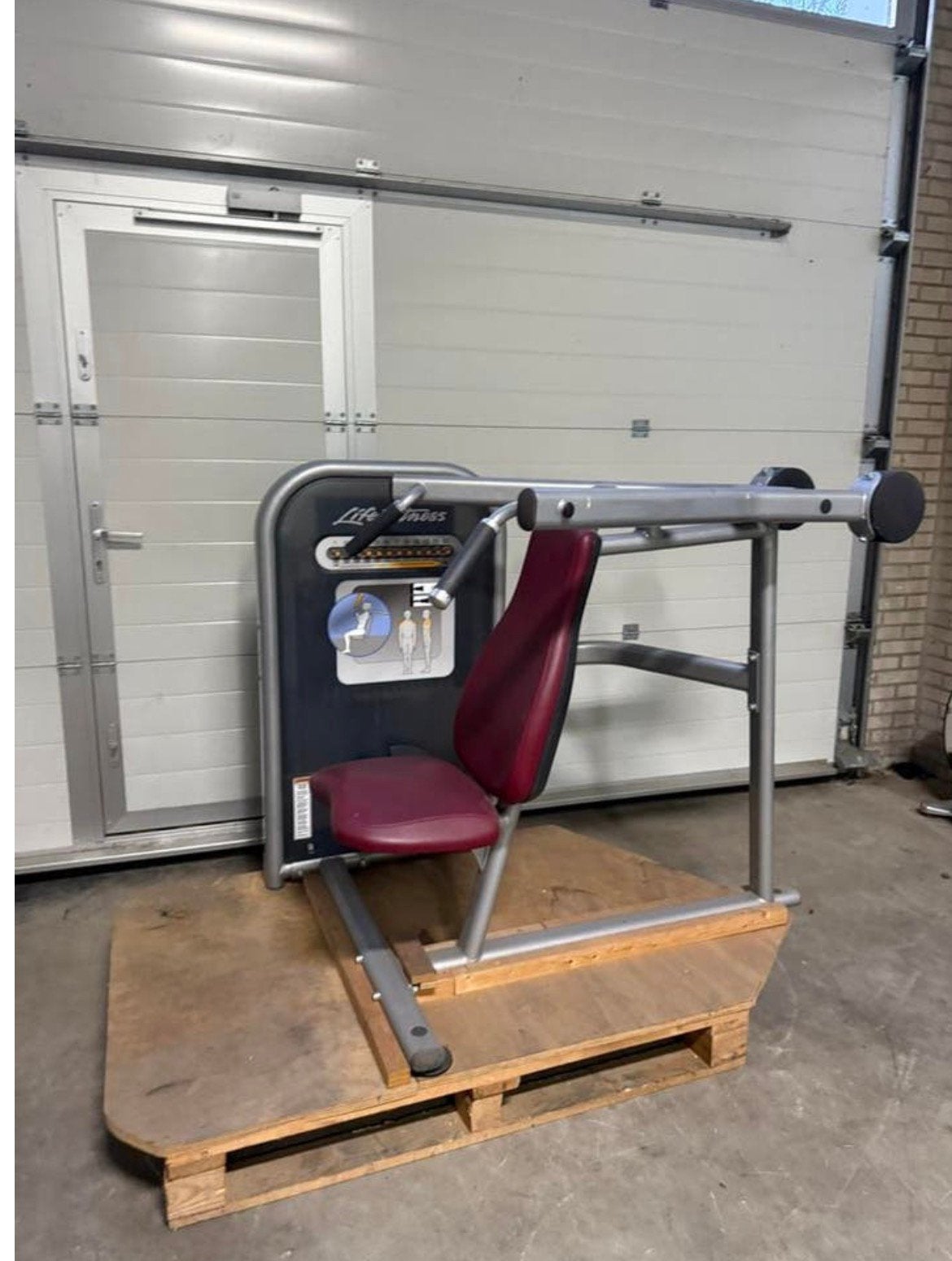 Life Fitness Circuit Shoulderpress / Schulterpresse, Ophalen, Benen, Gebruikt, -