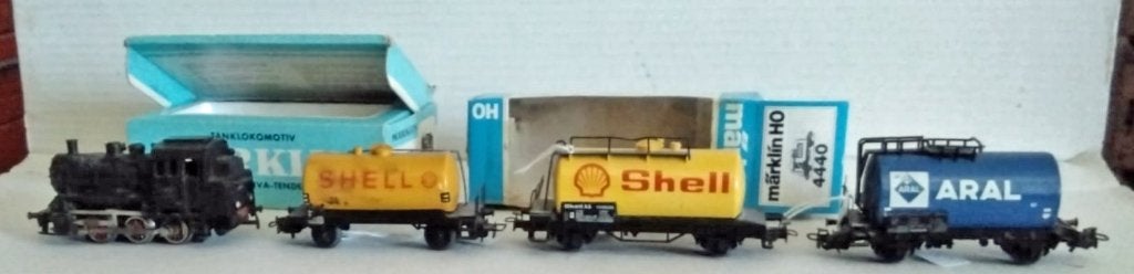 Märklin BR 89 met wagons, Hobby en Vrije tijd, Gebruikt, Locomotief, Gelijkstroom of Wisselstroom, Ophalen of Verzenden