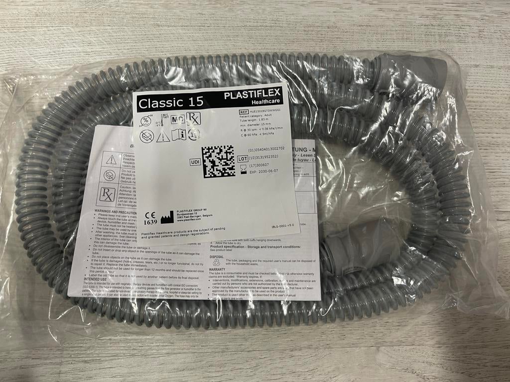 Plastiflex Classic 15mm CPAP (Nieuw), Ophalen of Verzenden, Nieuw