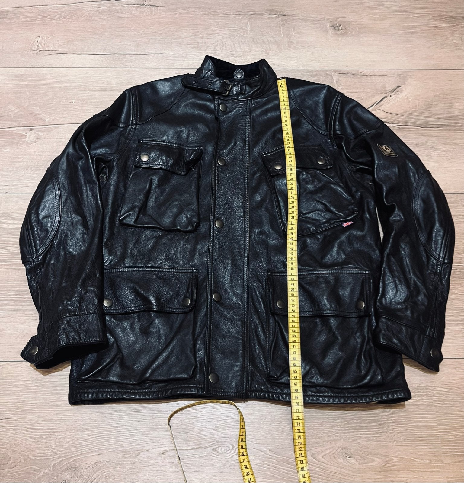 Belstaff Leren Jas Maat S - Zo goed als nieuw, Ophalen of Verzenden