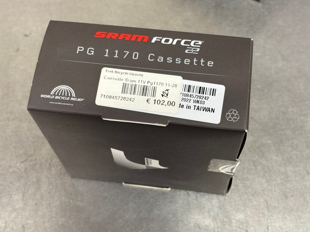 Cassette Sram Force 11 Speed 11-28, Overige typen, Nieuw, Ophalen of Verzenden, SRAM