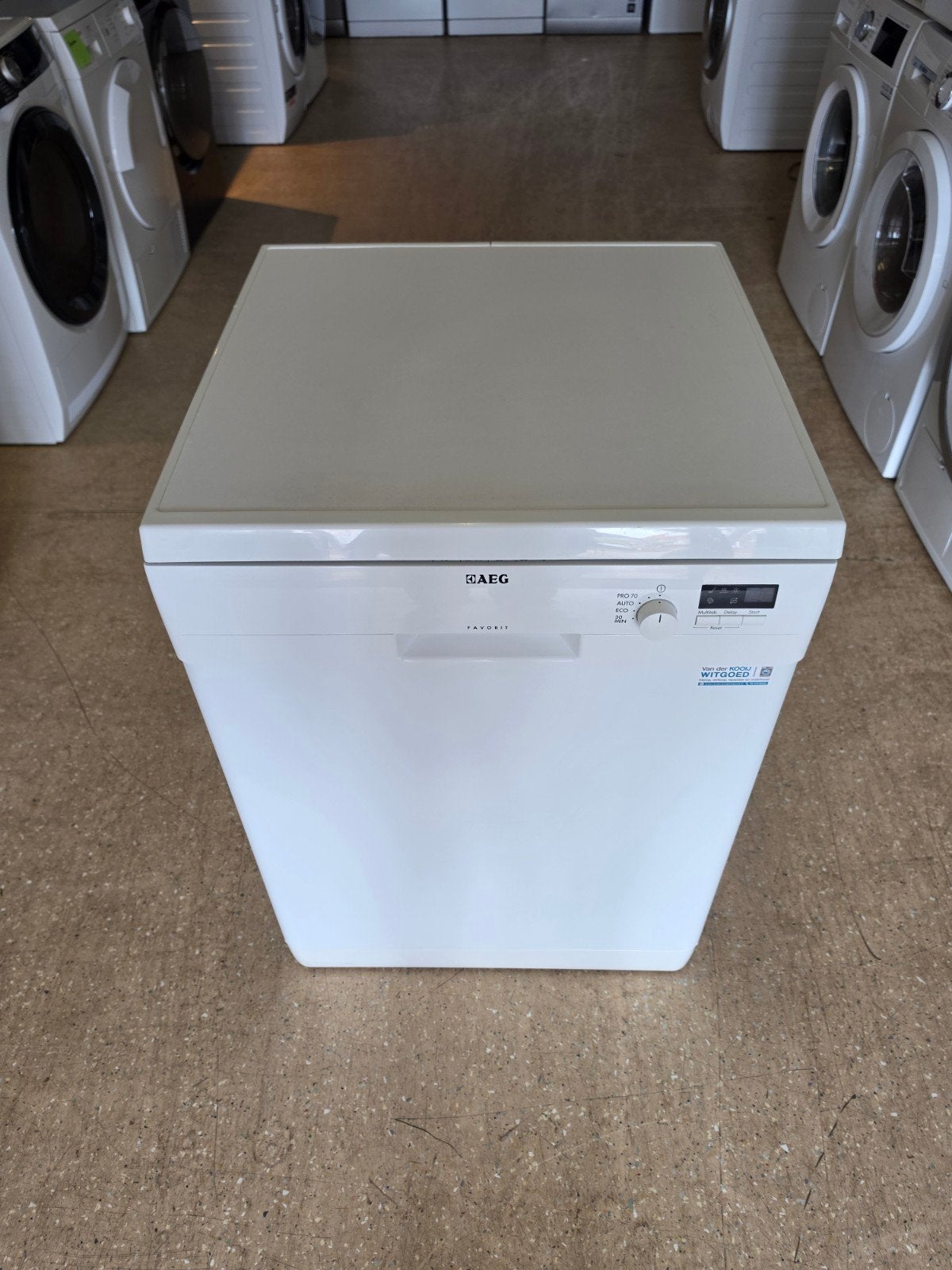 AEG vrijstaande vaatwasser | A+ | Garantie & Gratis thuis ✅️, Jirnsum, 60 cm of meer, Energieklasse A of zuiniger, Zo goed als nieuw
