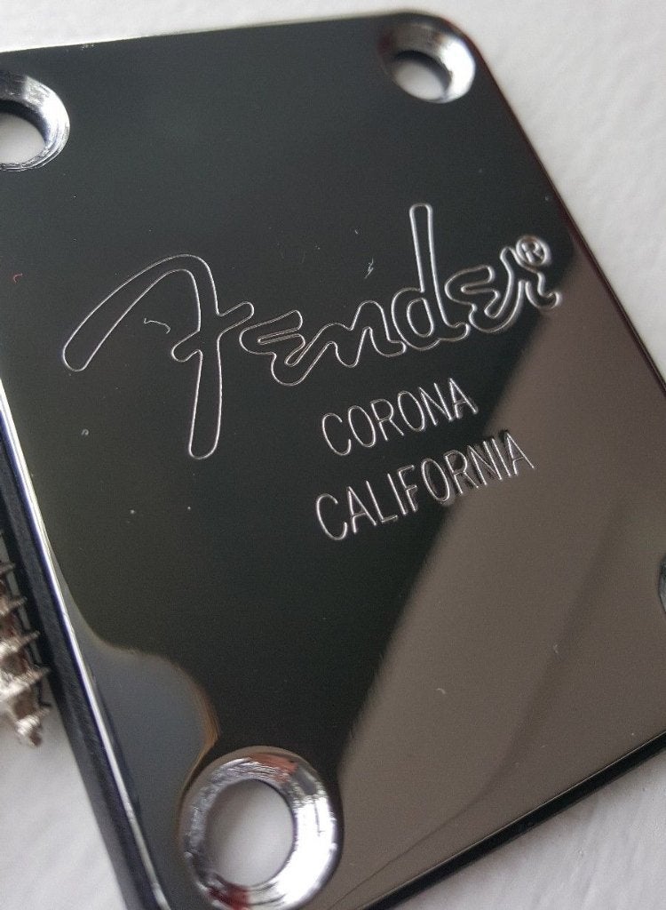 Fender Corona Neck Plate / Fender Corona hals plaat, Ophalen of Verzenden, Nieuw, Elektrische gitaar