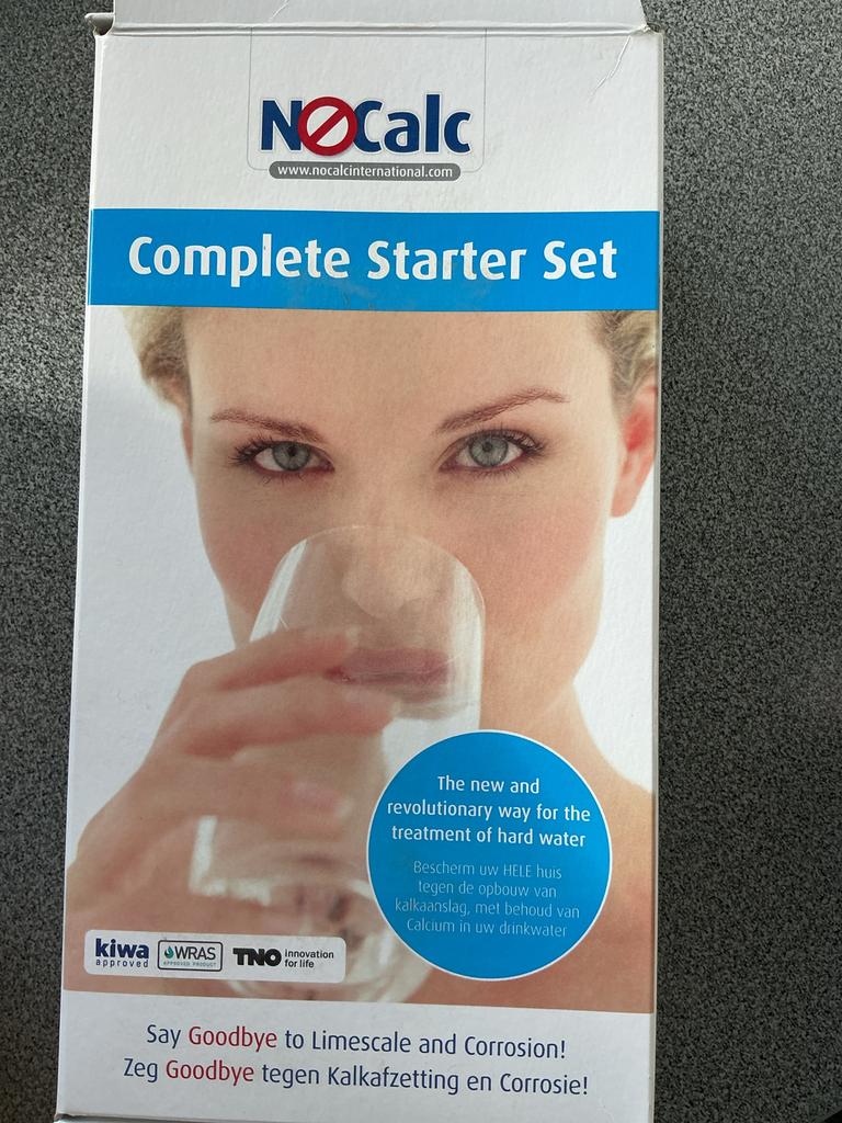 NOCalc Complete Starter Set Waterontharder Nieuw in Doos, Ophalen of Verzenden, Nieuw, Elektrische waterontharder