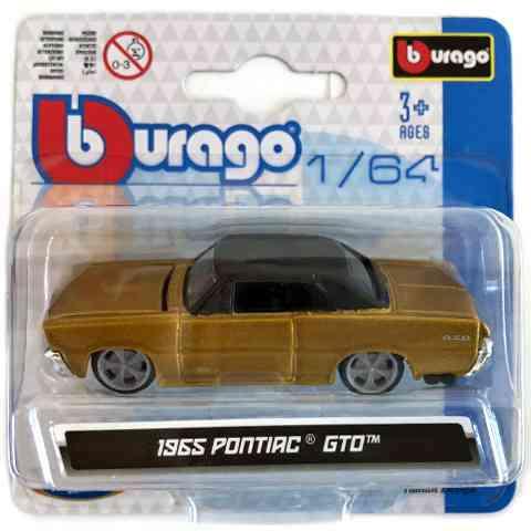 Bburago: 1965 Pontiac GTO 1:64, Auto, ., Nieuw, Ophalen of Verzenden