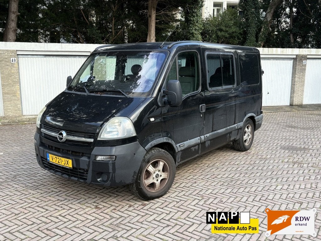 Opel Movano 2.5 CDTI L1H1 DC / INVALIDE AUTO / RIJDT SUPER, Auto's, 101 pk, Gebruikt, 4 cilinders, 2245 kg