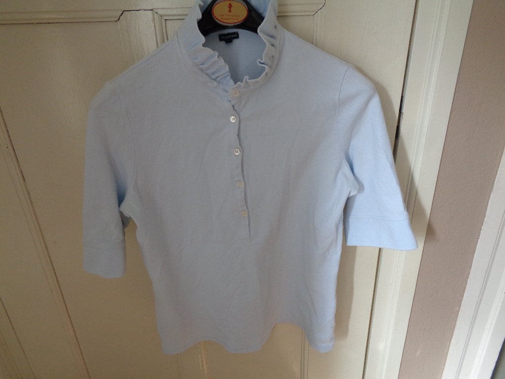  BLANCHE polo:mt 38, Maat 38/40 (M), Blauw, Ophalen of Verzenden, Zo goed als nieuw