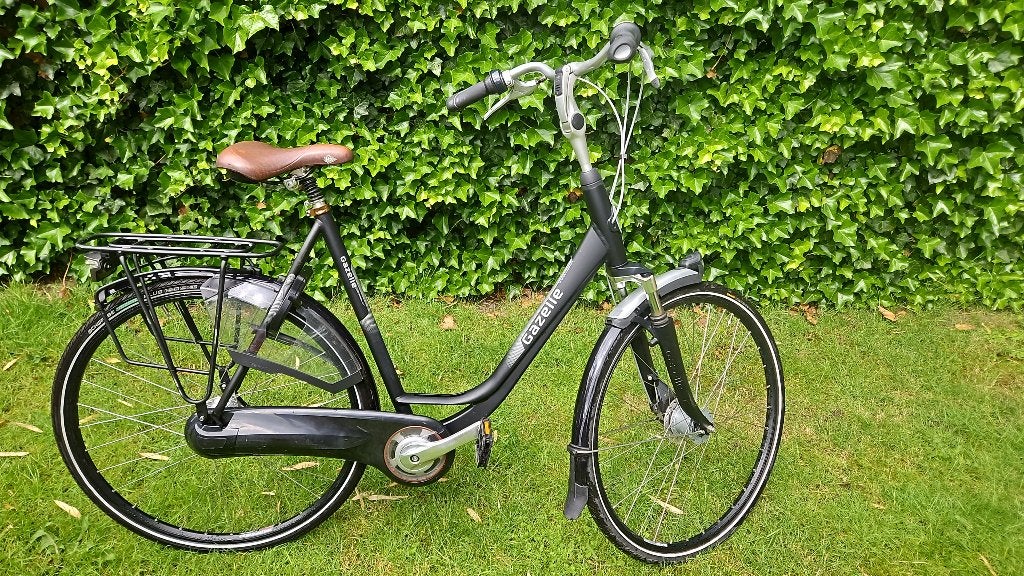 gazelle orange comfort c7  28 inch dames fiets, Ophalen, Gebruikt, Velgrem, Versnellingen