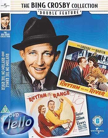 Bing Crosby - Rhythm on the Range (1936) & River (1940), Cd's en Dvd's, Alle leeftijden, Ophalen of Verzenden, Zo goed als nieuw
