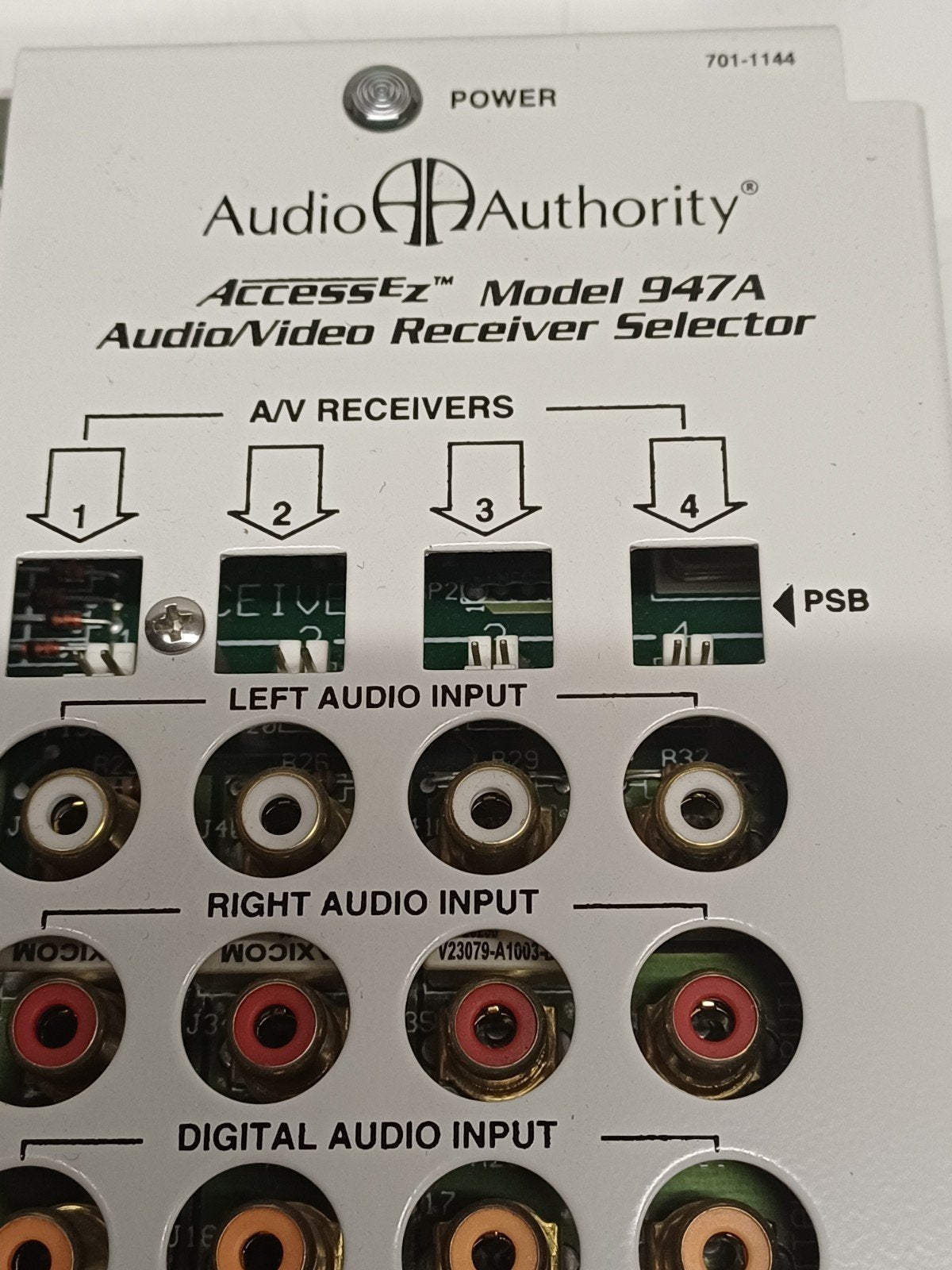Audio Authority Keuzeschakelaars voor Audio en Speakers, Ophalen of Verzenden