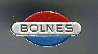 BOLNES Scheepsmotorenfabriek zilverkleurig broche ( U_357 ), Verzenden, Nieuw, Transport, Speldje of Pin