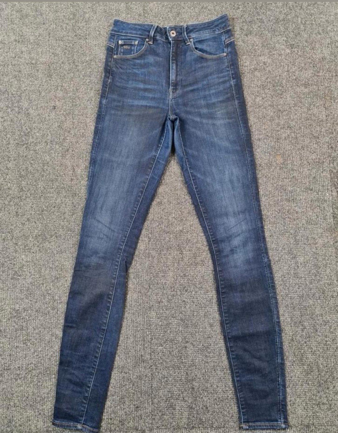 G-star raw 3301ultra high skinny W27 L34 Tulsi2734, Blauw, Ophalen of Verzenden, W27 (confectie 34) of kleiner, G-STAR RAW