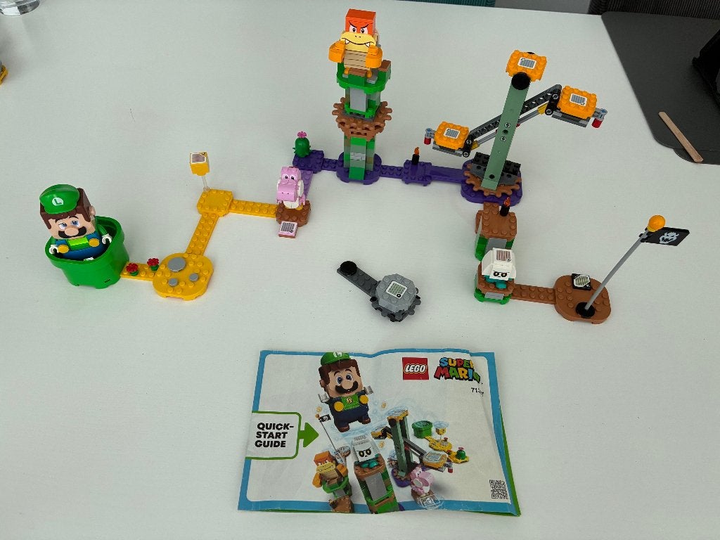 Lego Luigi 71387 Startset en Whops Lavafort, Kinderen en Baby's, Ophalen, Overige thema's, Lego, Overige typen